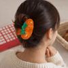 Korean Style Vegetable Hair Clip Sweet Acetic Acid Claw Clip Creative Fruit Shark Clip  Daily