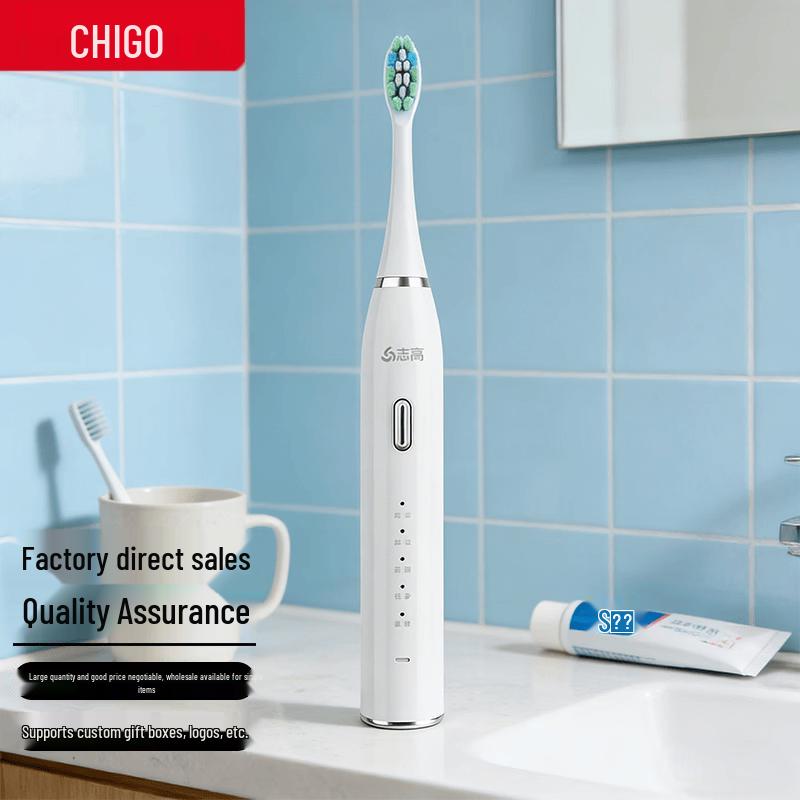 

CHIGO Adult Portable Sonic Electric Toothbrush CN plug (adapter included)