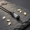 Durable Metal Pendant Necklace with Leak-Proof Screw Cap Stainless Steel