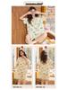 Summer Short Sleeve Cotton Pajamas Set: Loose, Comfy, Girlish Style