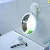 Waterproof Hanging Round Mirror Adjustable Wall Mounted Vanity Mirror  Women