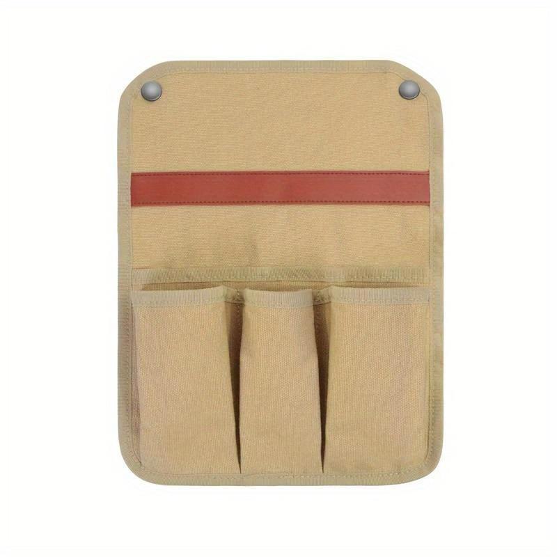 

1PC Camping Chair Armrest Storage Bag Canvas Folding Chair Organizer Side Pocket Pouch Bag for Outdoor Camping Picnic Fishing Bag