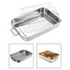 Roasting Tray Grill Rack Baking Supplies Oven Accessory Replacement Tray
