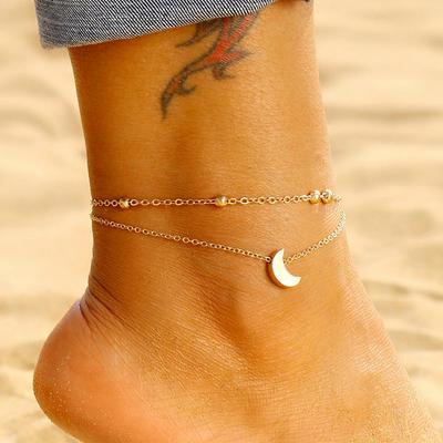 Popolare Cavigliera da Spiaggia Semplice da Donna con Luna