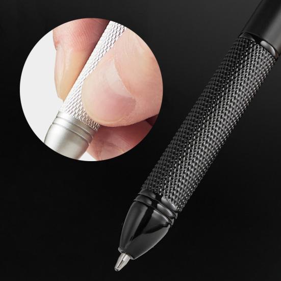 Auto Sensing Pen Multicolor Ballpoint Pen Smooth Writing Pen Replaceable Pen Refills Metal Signature Pen