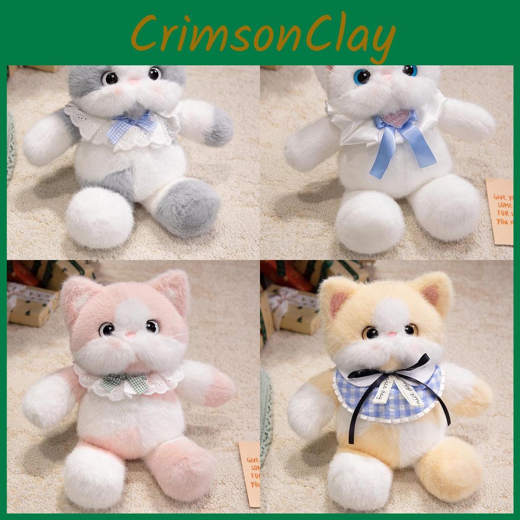 Calico Realistic Cat Plush Toy Soft Stuffed Animal For Girls And Gifts Birthday