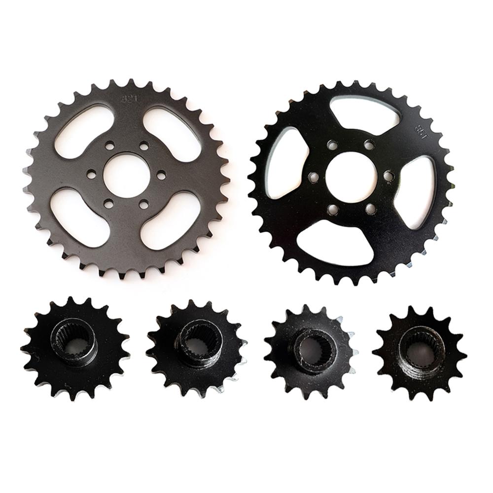 ATV 530 Chain Sprocket Front 14T 15T 16T 17T Rear 32T 35T For Chinese GY6 150cc 200cc 250cc Quad Go Kart UTV Buggy TaoTao SUNL