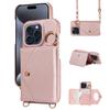 Multi-functional Crossbody Leather Protective Case for IPhone 17, Apple 16 Pro/15 Pro