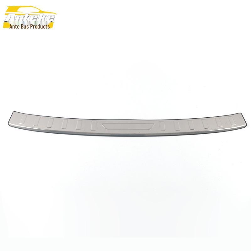 

21 Octavia PRO Защита заднего бампера из нержавеющей стали, Защитная накладка на порог багажника