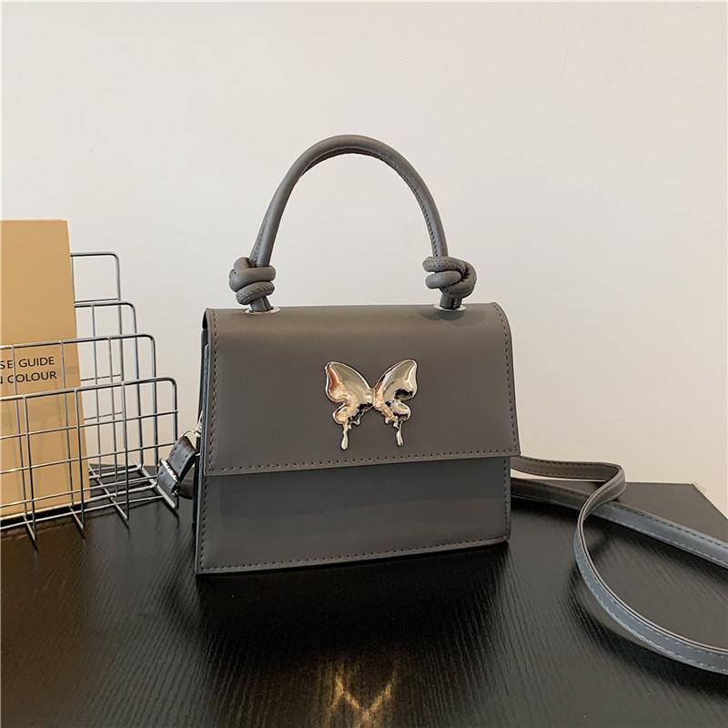 

Trendy Small Square Shoulder Bag For Women Featuring Elegant Bowknot Design
