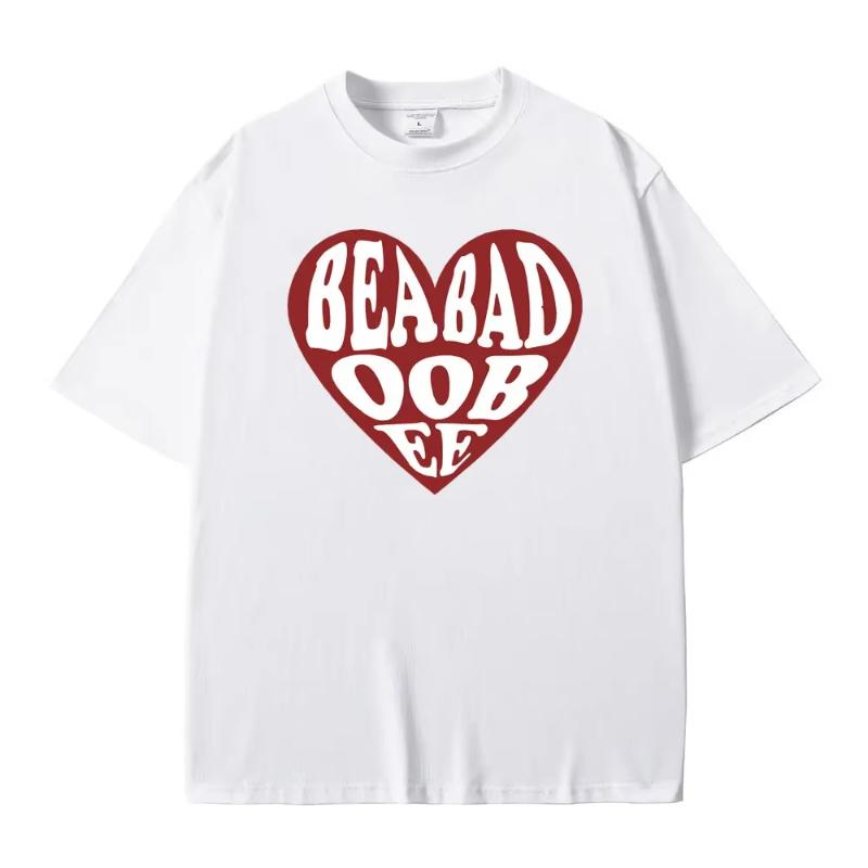 Singer Beabadoobee Graphic Print Tshirt Unisex Women Fashion Cotton Oversized Tshirt Unisex Casual Y2k Style Short Sleeve T Shirts