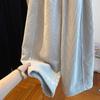 Pantaloni pentru Femei Mărimi Mari Îngroșați Elastici Talie Înaltă Pantaloni Lungi Culoare Solidă Fleece Casual Pantaloni cu Picior Larg