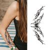 Waterproof Butterfly Tattoo Stickers Heart Pattern Punk Tattoo Stickers Body Art Tattoo Festival