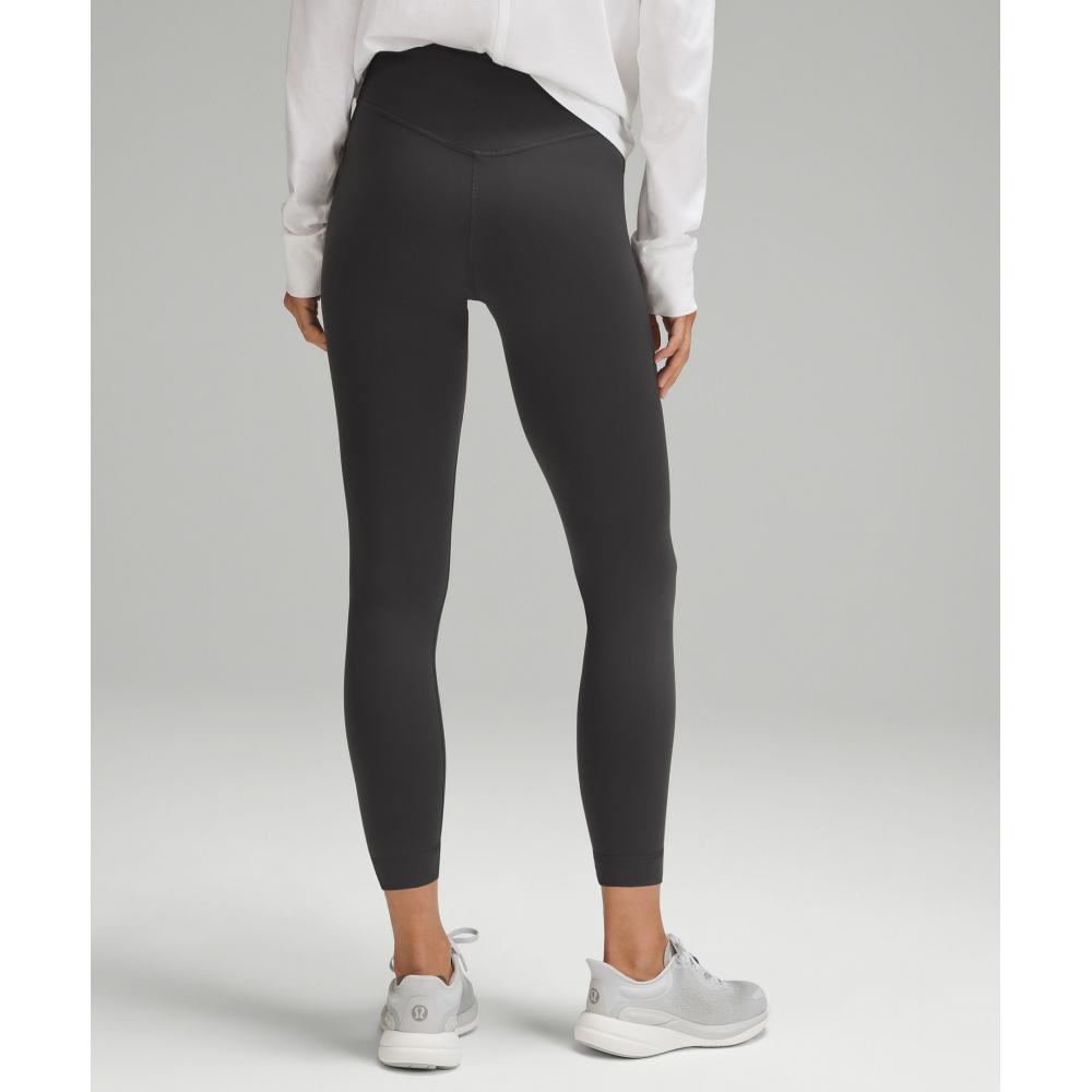 Lululemon WUnder Under Smoothcover High Rise Tight 25  Graphite Grey