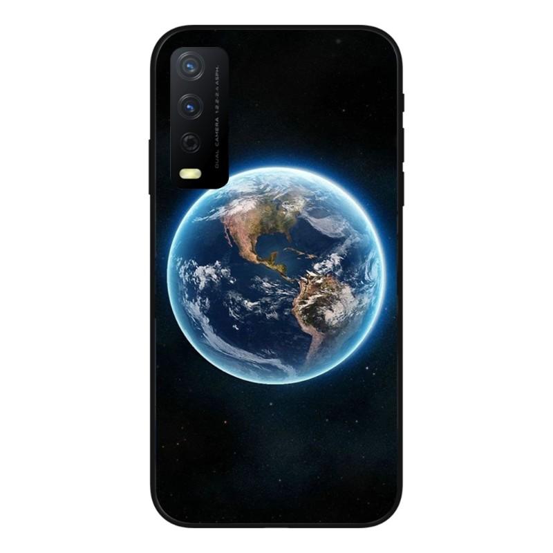 

Чехол для телефона «Земля, Луна, планета» для VIVO Y95 Y93 Y31 Y20 V19 V17 V15 Pro X60 NEX, мягкий черный чехол для телефона VIVO Y95