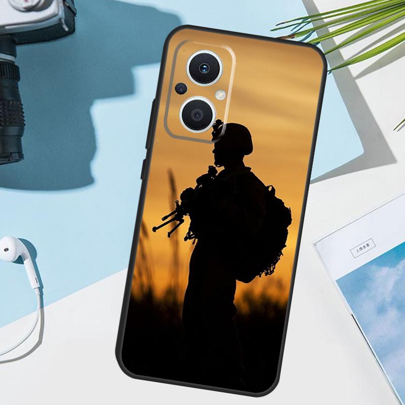 Camo military Army Cover For OPPO Reno 12 F 13F 14F 11F 10 11 13 14 Pro 7 8 Lite OPPO Find X9 X5 X6 X8 Pro Case