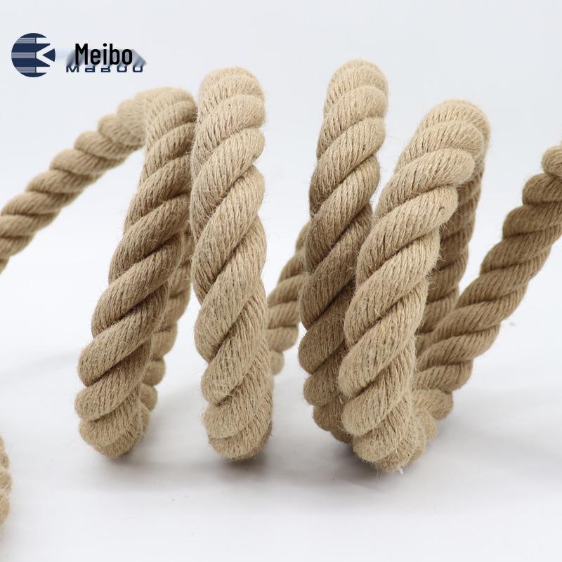 Gym & Outdoor Arm Strength Climbing and Battle Rope – Fitness, Tug of War, Swing, and Hemp Rope