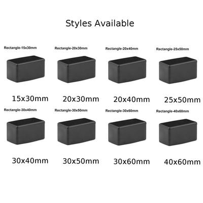 Protege tus Muebles y Suelo con Estilo 12 Piezas/Set Tapón Negro para Patas de Silla