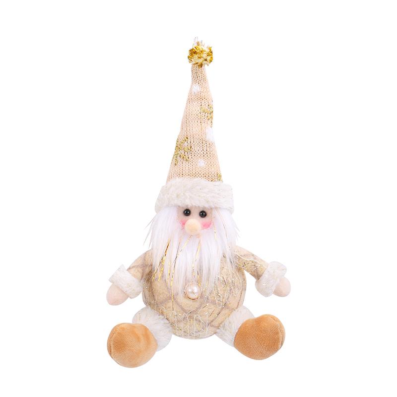 Christmas Tree Hanging Ornaments, Christmas Tree Doll Decoration, Cute Santa Claus Hanging Pendant For Walls Windows Doors