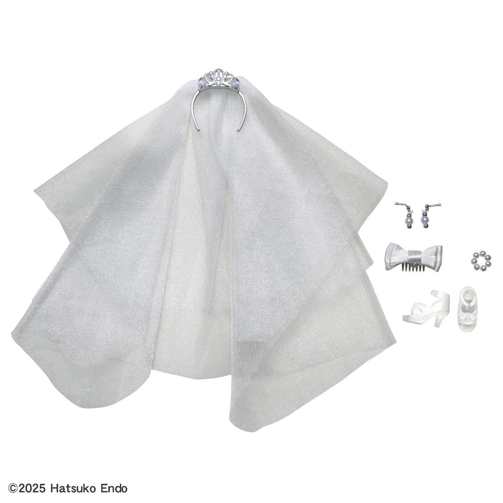 TAKARA TOMY Doll Photogenic Licca Hatsuko Endo Wedding Style Licca-chan