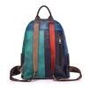 Casual Daily Genuine Leather Backpack Woman Unique Real Cow Leather Shoulder Bags Ladies Fashi Cowhide Travel Bagpack
