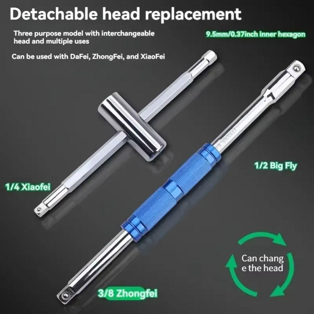 1Pcs Adjustable T Handle Hexagon Wrench Socket Tool  for Car Electric Vehicle Motorcycle Maintenance