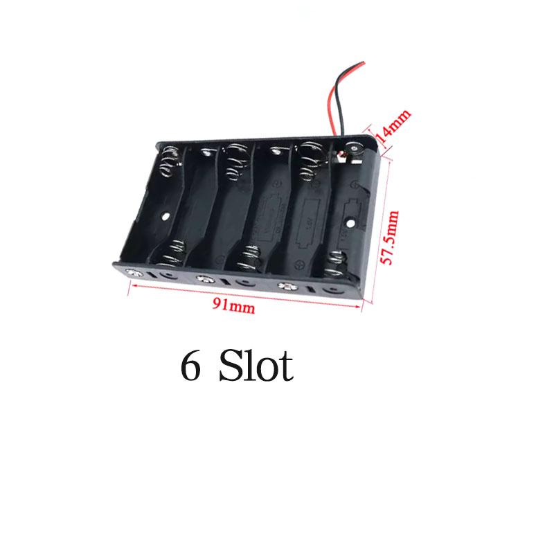 Number 5 Battery Box With Lid Switch Soldering Pin DIY Experiment Handmade Technology Model Toy Making Accessories