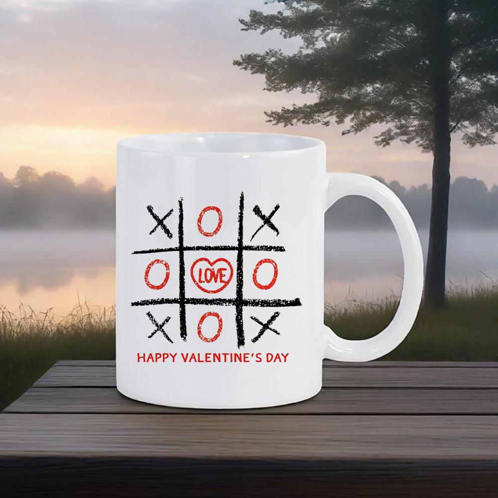 

Valentine Gift Coffee Cup Puppy Mug Water Cup for Couple Daily Use Ceramic Mugs Bear Pattern Milk Cup Hotel Souvenir HolidayGift 330ml