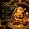Glowing Christmas Story Ornament - Glowing Christmas Diorama Ornament, Light-Up Mini Scene With Warm Led Light, Light-Up Mini