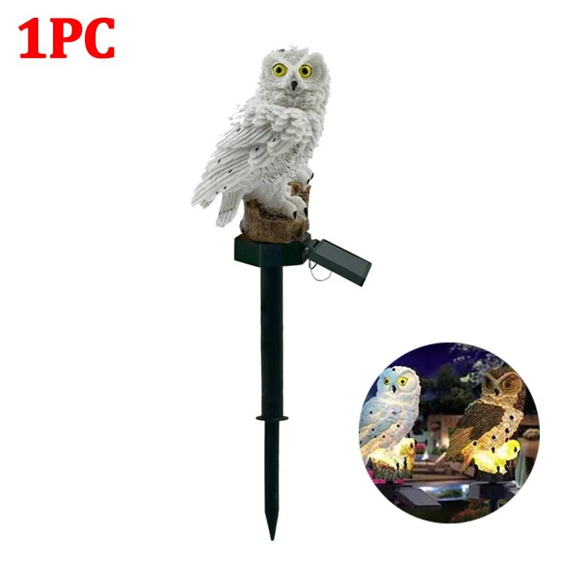 

Светодиодный солнечный попугайный газонный светильник, уличный солнечный светильник, сова, животное, пикси, газонная лампа, орнамент, водонепроницаемая лампа, уникальный солнечный свет