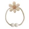Floral Curtain Tiebacks Stylish Curtain Accessories Boho Flower Curtain Tieback Set Stylish Decorative Drapery for Room