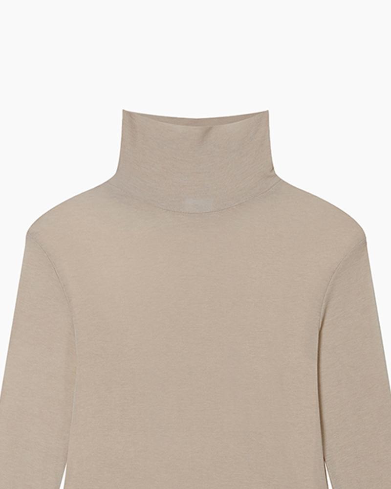 LEVHEARTED Largo Turtleneck - Skin
