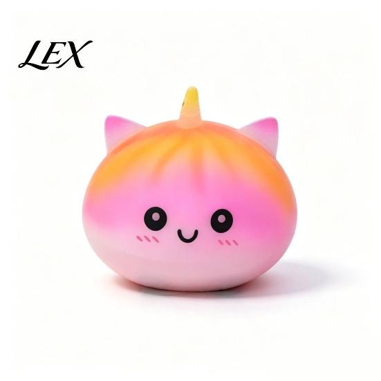Office Desk Relaxation Tools Giant Dumpling Stress Relief Toy, Slow Rising Hand Squeeze Ball, Shaped Relievers Soft Fidget Sensory Tool for Home Skin