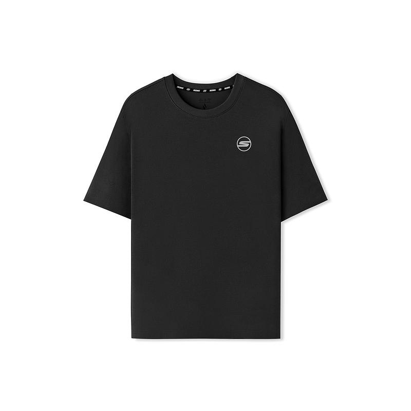 Skechers Basic Sports Series Fashion Comfortable Trendy Simple Short Sleeve T-Shirt Men Tops P225M151-0018 M