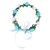 Stylish Flower Crown Headband for Weddings Parties and Festivals with Unique Colors and Comfortable Party Headwar