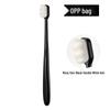 Soft Bristle Toothbrush - Ten Thousand Bristles, Simple Style, Travel-Ready, Disposable, OPP Bagged