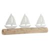 Decorative Figurine Sailboat - Home ESPRIT - Multicolor - 13x11x27.5 Cm - Natural - Mediterranean Sailboats