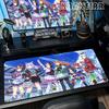 Large Gaming Mouse Pad Umamusume Pretty Derby Lock Edge Rubber Base Desk Mat For Pc Laptop Gamer Esports Accessories Big Carpet