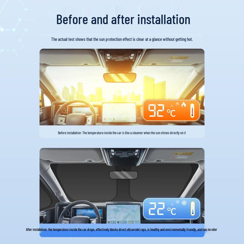 Sunshade for BYD Leopard 25 Titanium 7 - Car Window Heat Insulation & Privacy Camping Shade