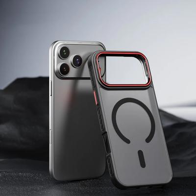 Luxus Matte Transparente Magnetische Hülle Für iPhone 17 16 15 14 13 Pro Max Plus 17Air Magsafe Kabelloses Laden Schutzhülle
