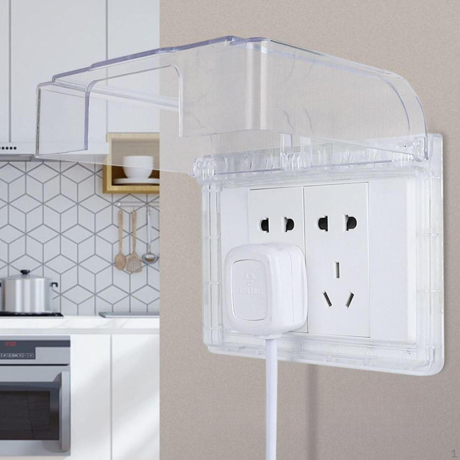 Waterproof Receptacle Cover Protector Weatherproof Flip Outlet Box Plug Guard Case for