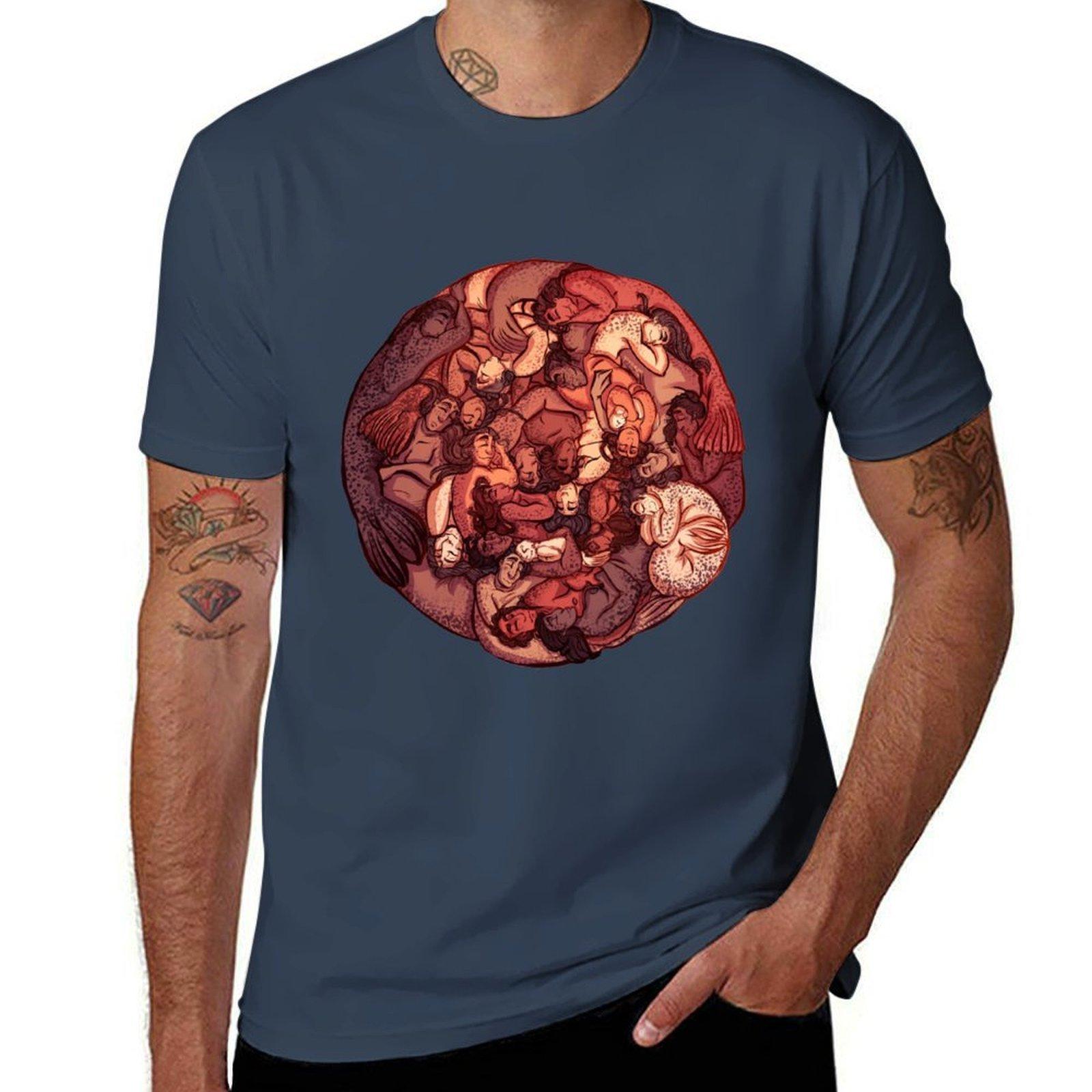 Circle Selkie TShirt Industrial Work Tee Shirt S