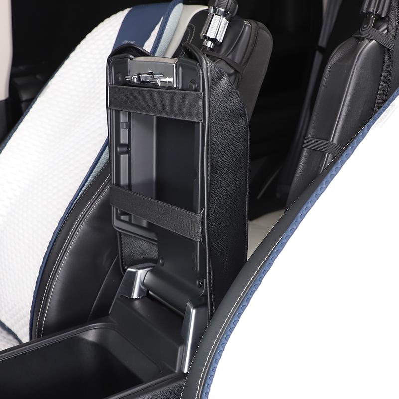 Ochranný potah na box loketní opěrky středové konzole auta z PU kůže Pro Land Rover Discovery 4 2010-2016 Pro Range Rover Sport 2010-2013