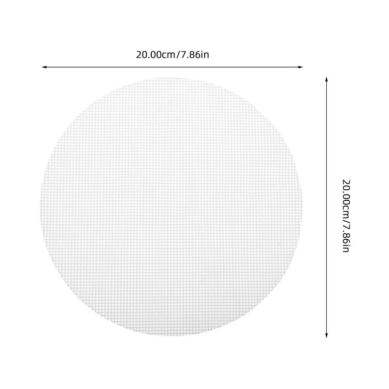 5/6pcs 20/24/27/30cm Silicone Steamer Mesh Mat Non-stick Pad Round Dumplings Mat Steamed Buns Baking Pastry Dim Sum Mat Liners