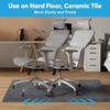 Anti Slip Office Chair Mat Self-adhesive Rolling Wheelchair Carpet  Wood Floor Protection
