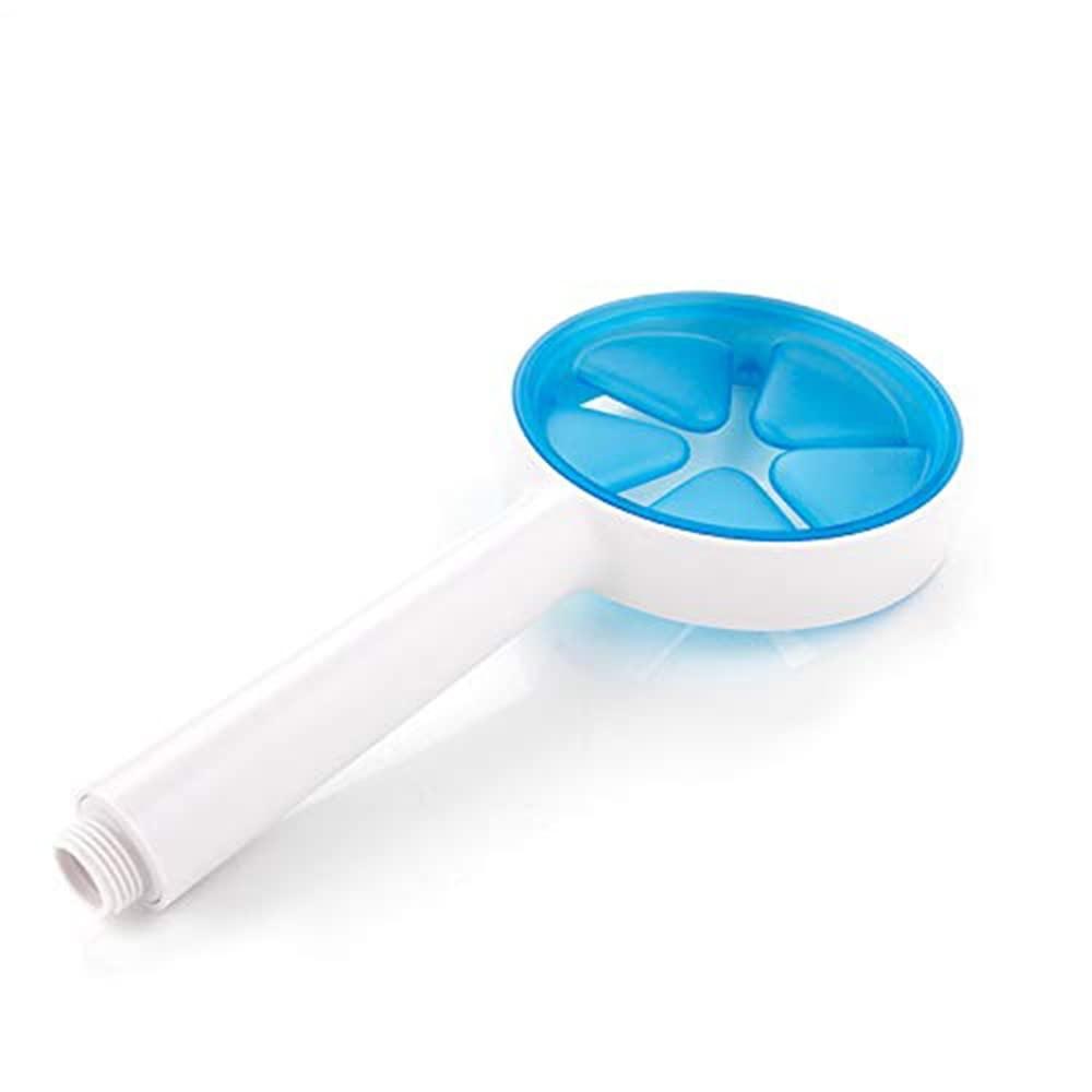 Pressurized Home Bath Shower Head Handheld (Mint Green)