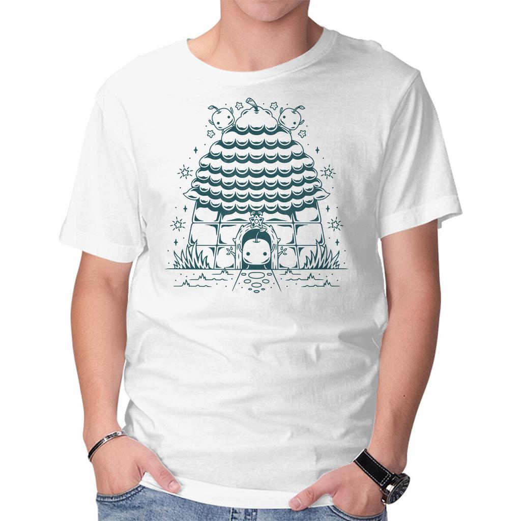 Unisex Crew Neck T-Shirt Junimo Hut Graphic Short Sleeve Casual Tee