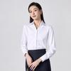 Terman Women's V-Neck Long-Sleeve Business Shirt