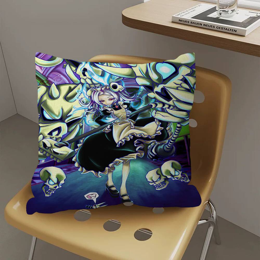 Game M-Marie S-SkullGirls Personalized picture text home decorative pillows Household Gifts 45x45cm