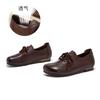 The first layer of cowhide fashion single shoes spring and summer new retro versatile Mary Jane shoes women's casual flat-bottomed small leather shoes